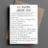 Card with &