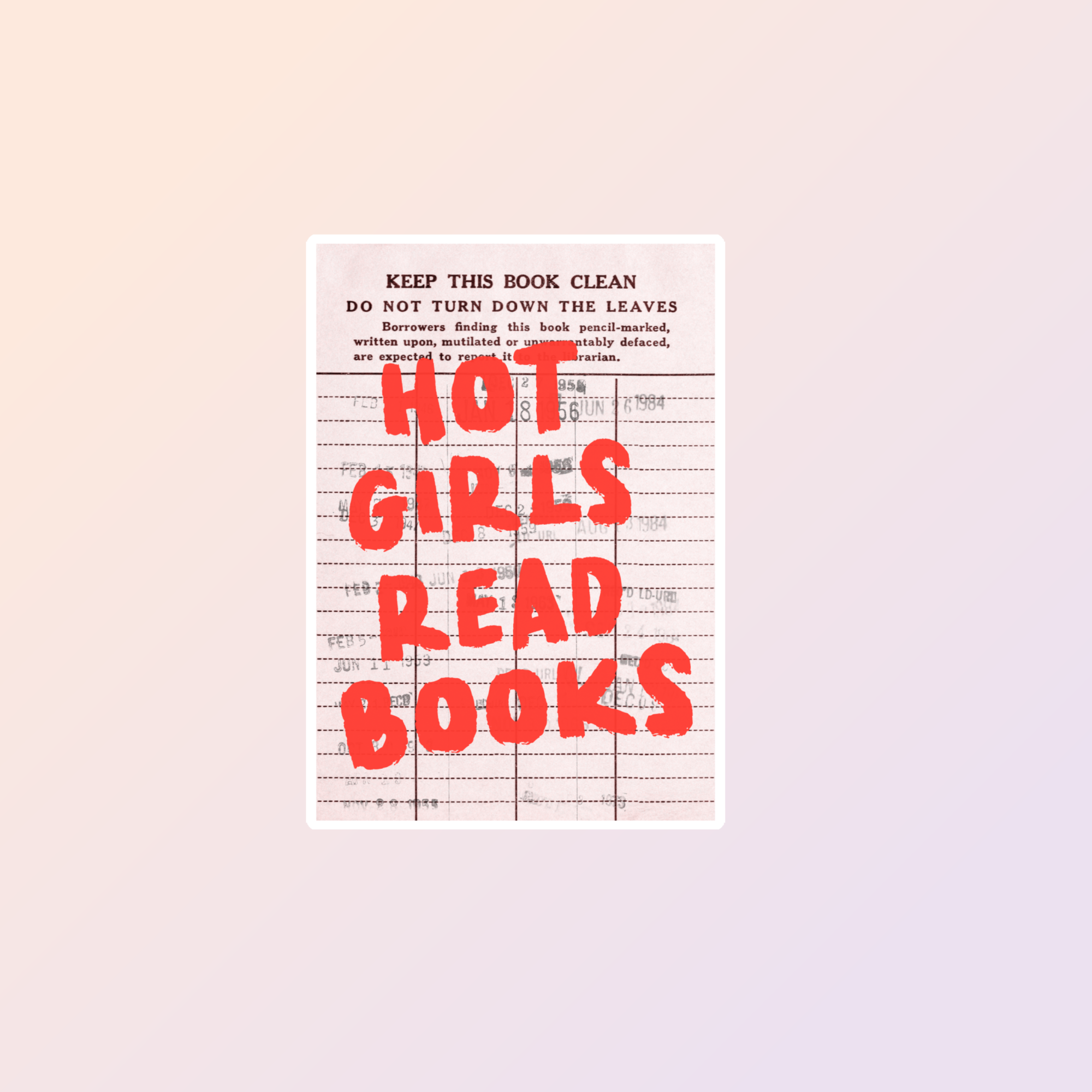 Book cover with text &