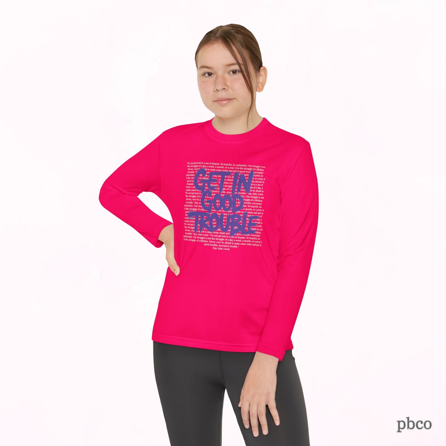 Youth Long Sleeve Graphic Tee &