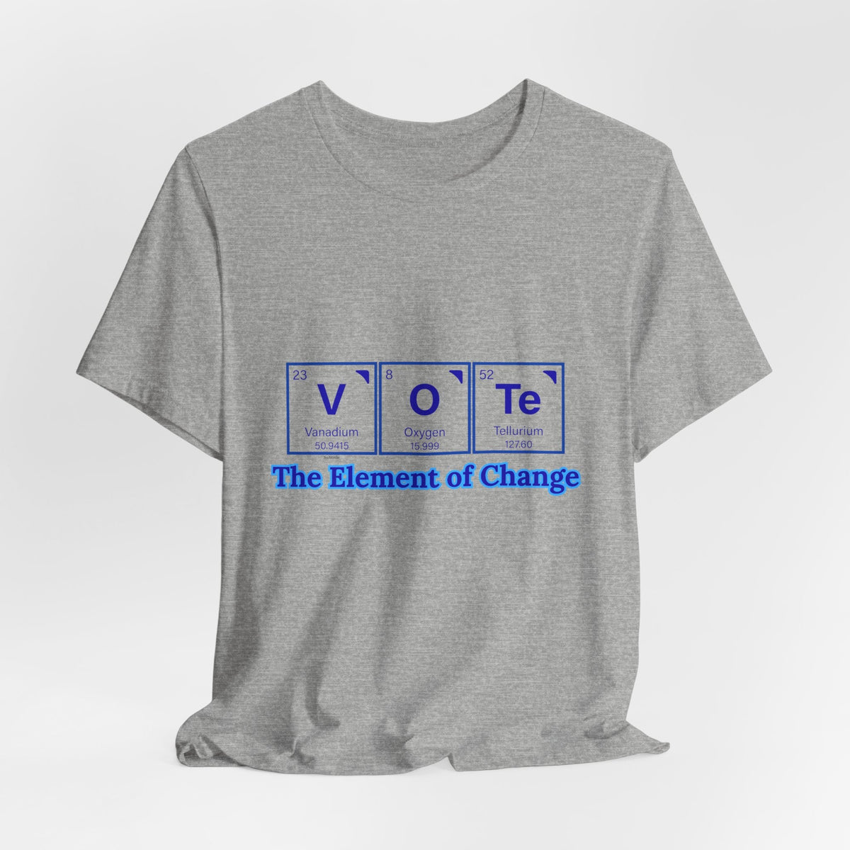 Vote T-Shirt — The Element of Change Graphic Tee (Civic Engagement, Election Apparel)