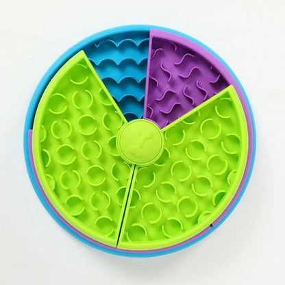 Multi-Layer Enrichment Slow Feeder Bowl