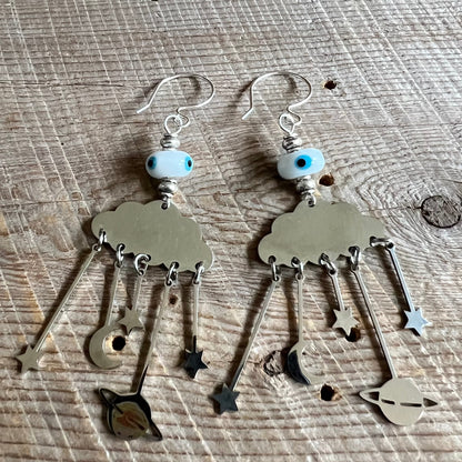 SariBlue® Head in the Clouds Earrings
