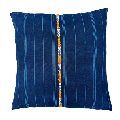 Indigo Corte Pillow Cover