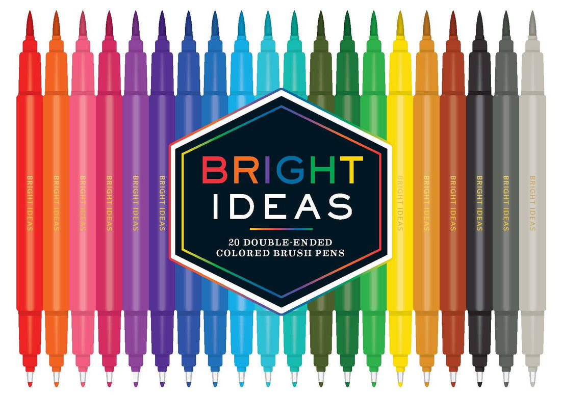 Bright Ideas Double-Ended Colored Brush Pens