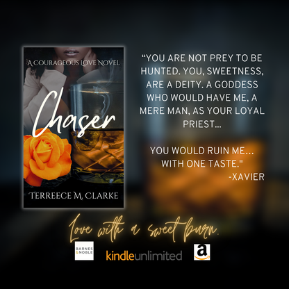 Chaser, A Courageous Love Novel | Signed by Author, Printed Edges