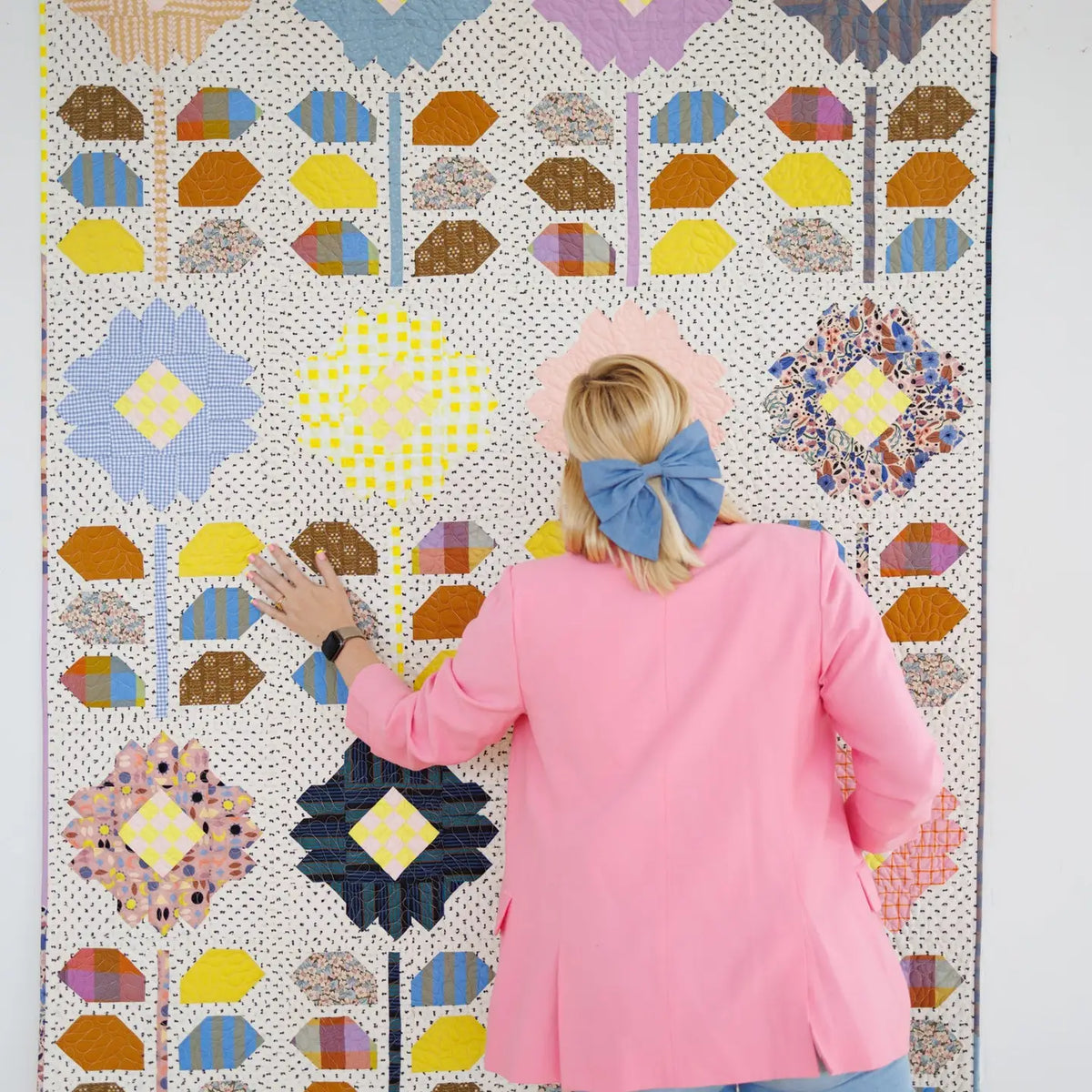 Petal Patch Quilt Pattern - Printed