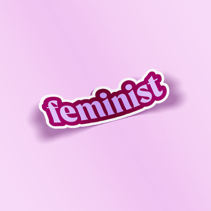Sticker with &