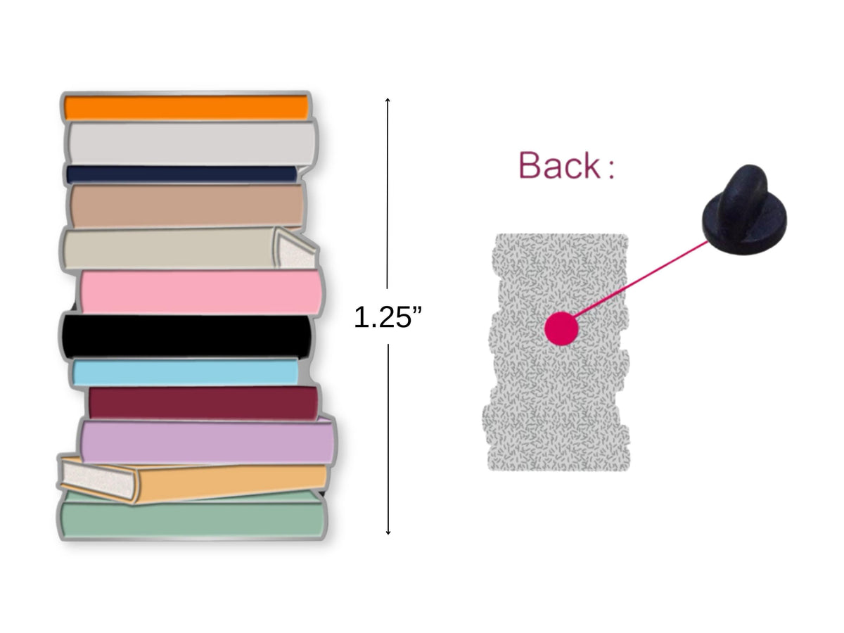 Eras Bookshelf Enamel Pin