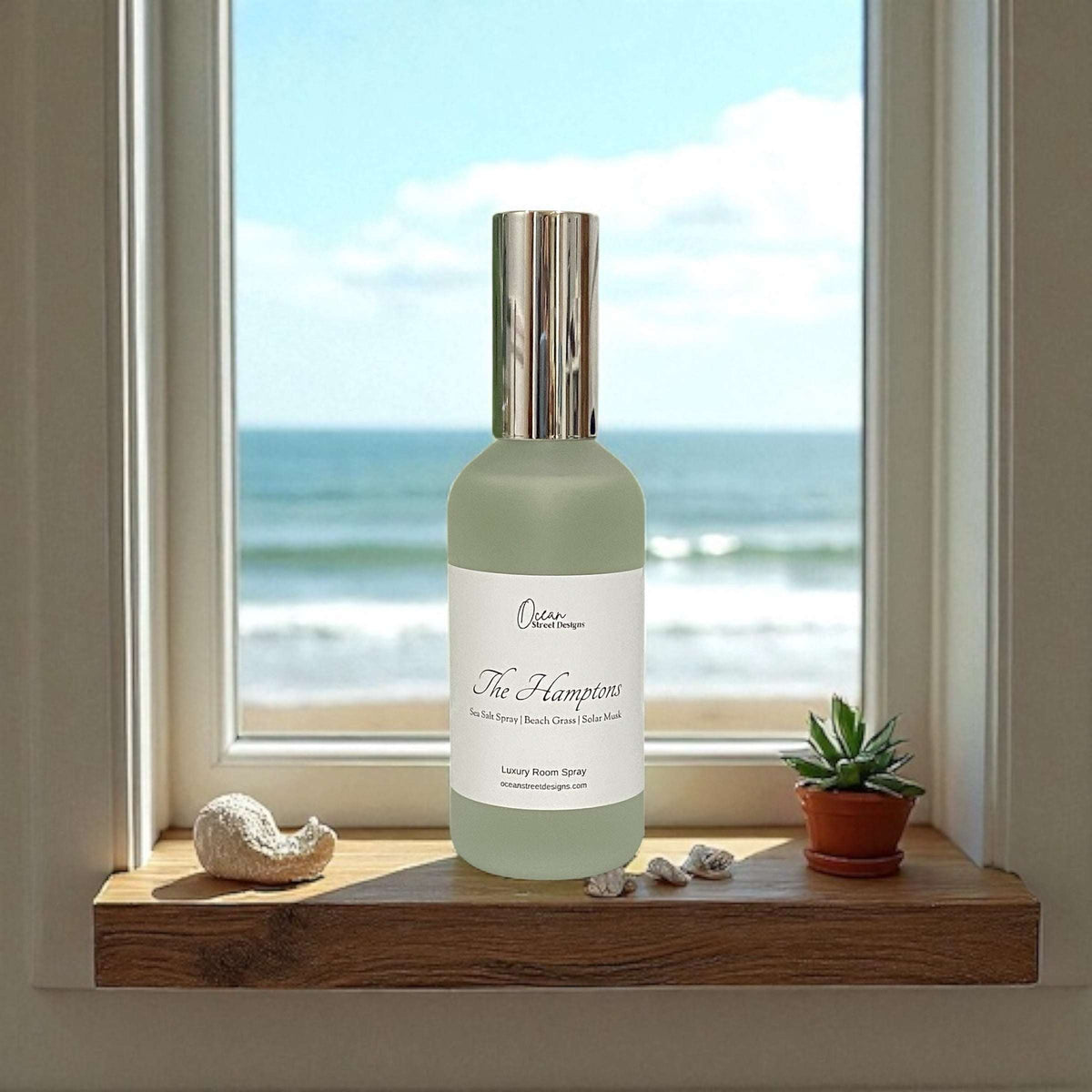 The Hamptons Room Spray | Sea Salt, Beach Grass Scent (3 oz)