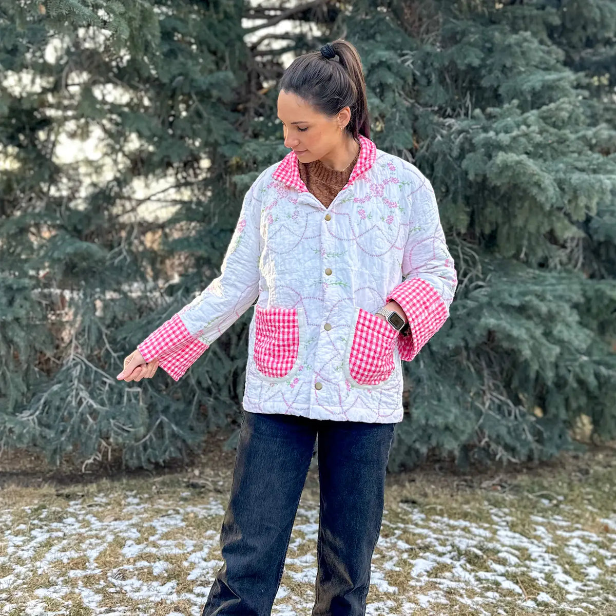 Quilted Chore Coat - Paper Pattern
