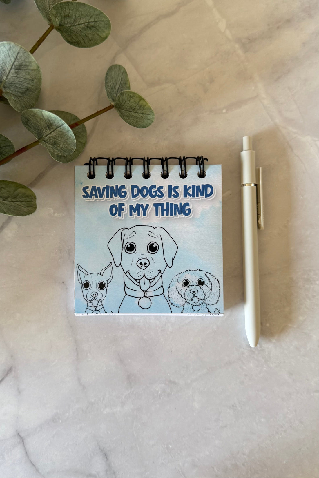 4x4 Spiral-Bound Notepad