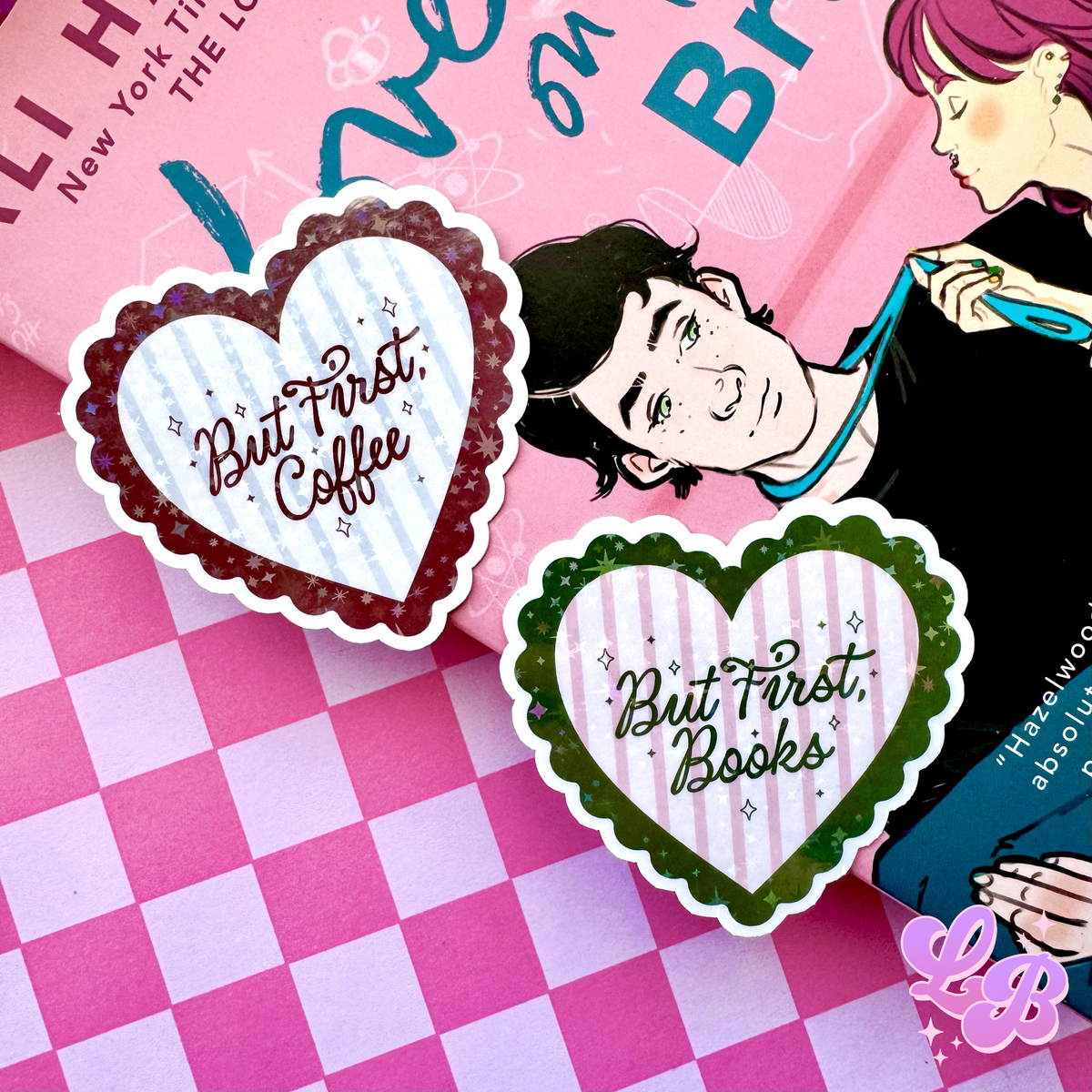 But First, Coffee Holographic Sticker