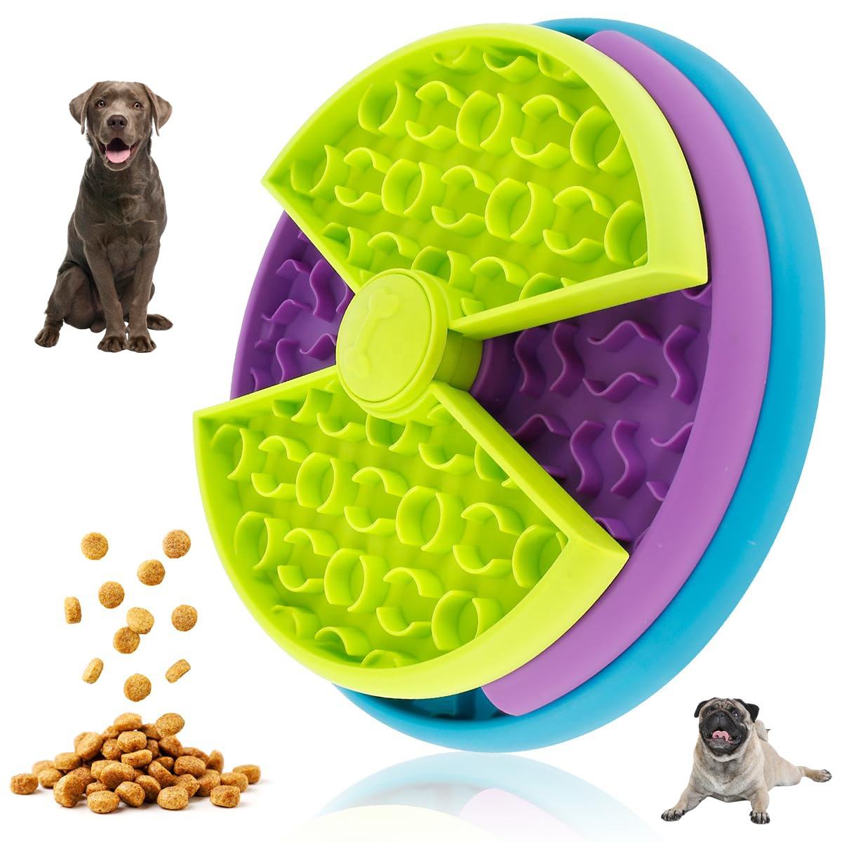 Multi-Layer Enrichment Slow Feeder Bowl
