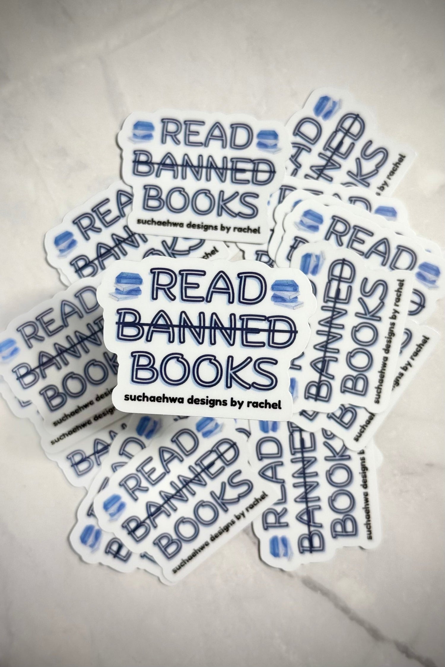 Banned Books Sticker