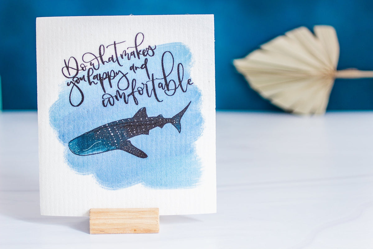A Drop in the Ocean Tacoma Zero Waste Sustainable Living Shop Swedish Dishcloth Eco-Friendly Cleaning Cloth