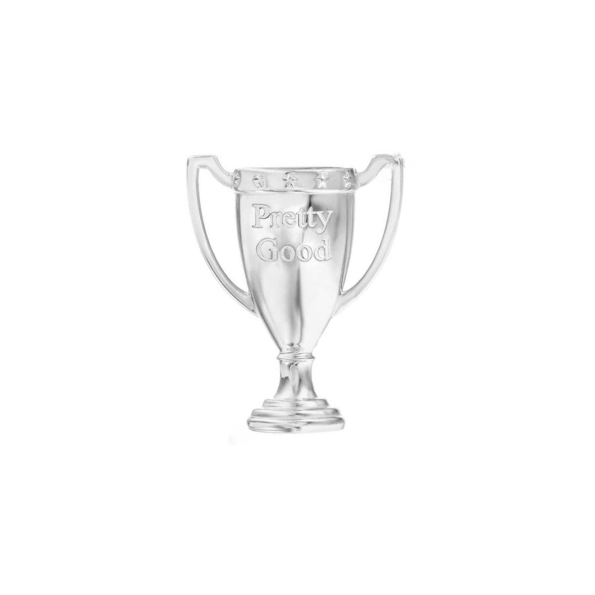 Small Silver Trophy Pendant