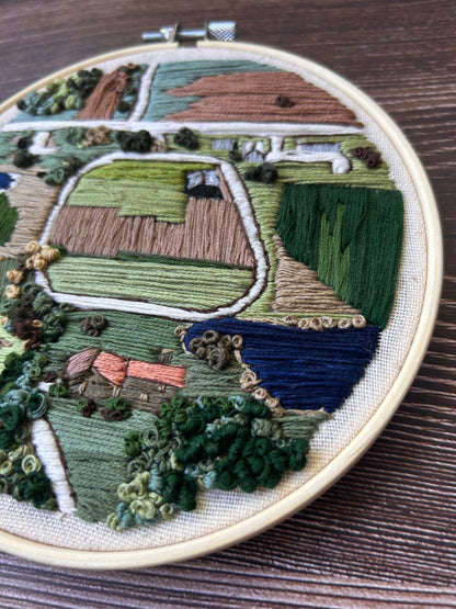 Custom Aerial Embroidery