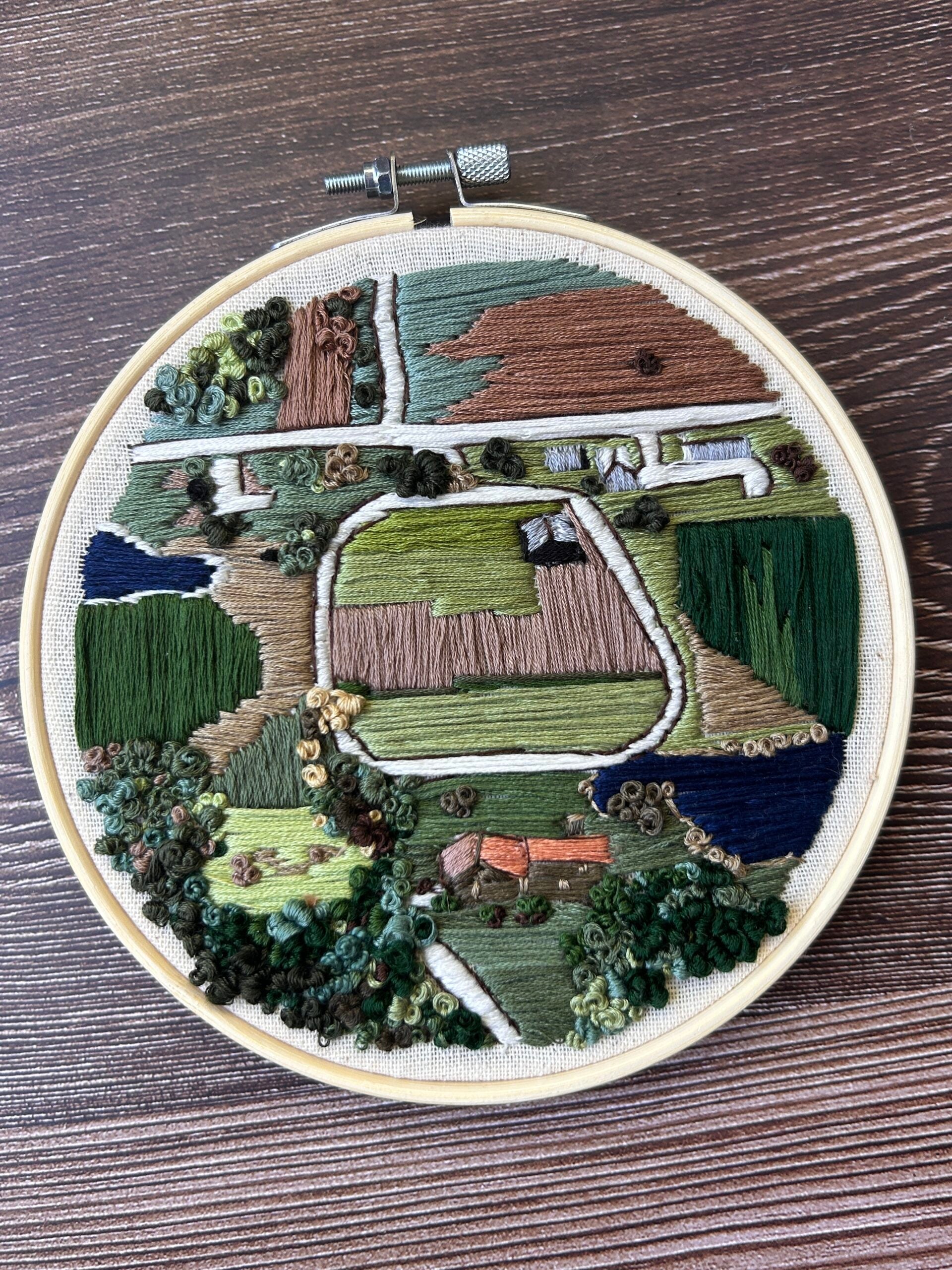 Custom Aerial Embroidery
