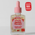 Bottle of Allways Black Cherry water flavor with pink cap on a light gray background