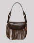 Ethically handmade brown leather shoulder bag | Shop curated fair trade gifts at Petite Protea