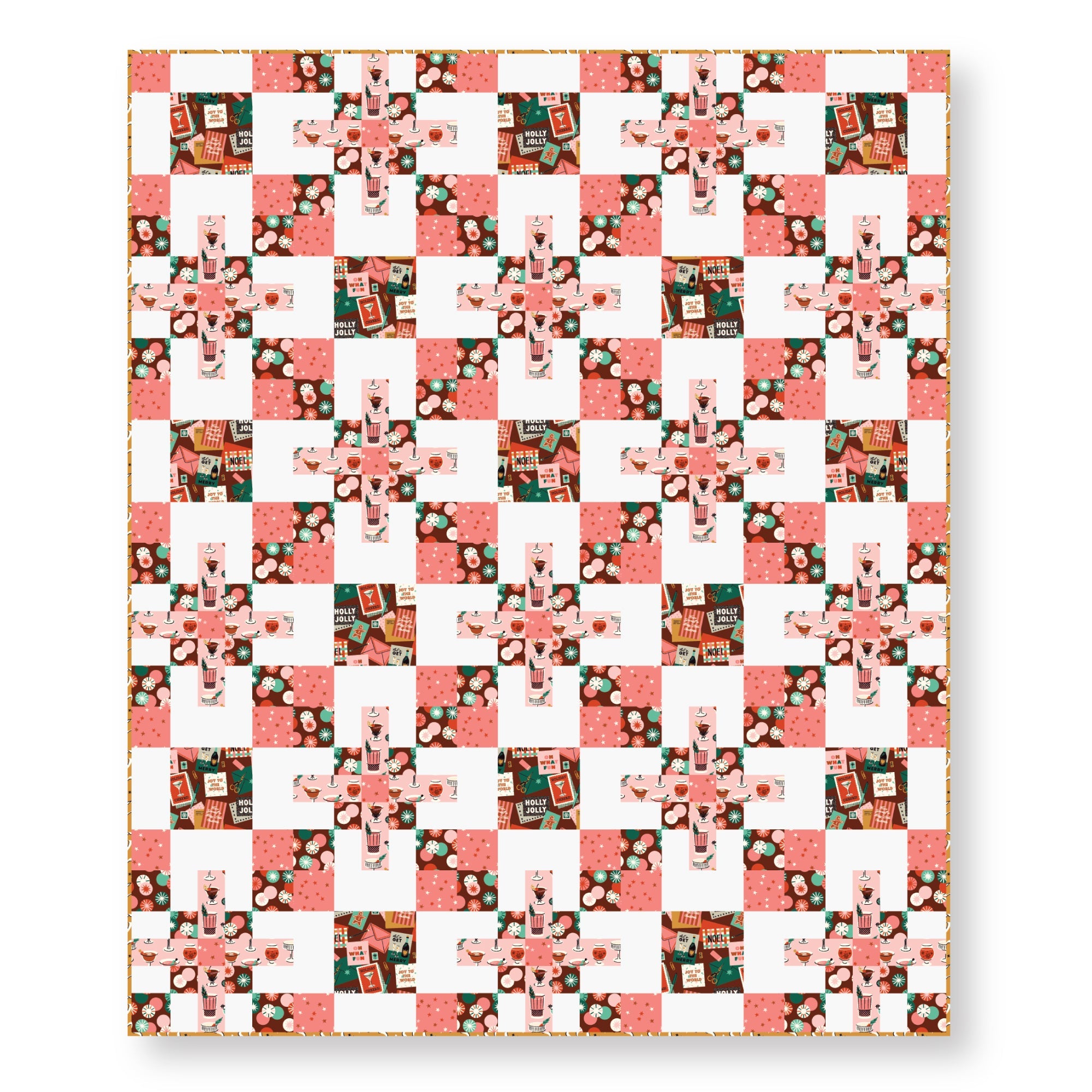 Merry &amp; Mod Jelly Roll Strips Bundle 40 pieces