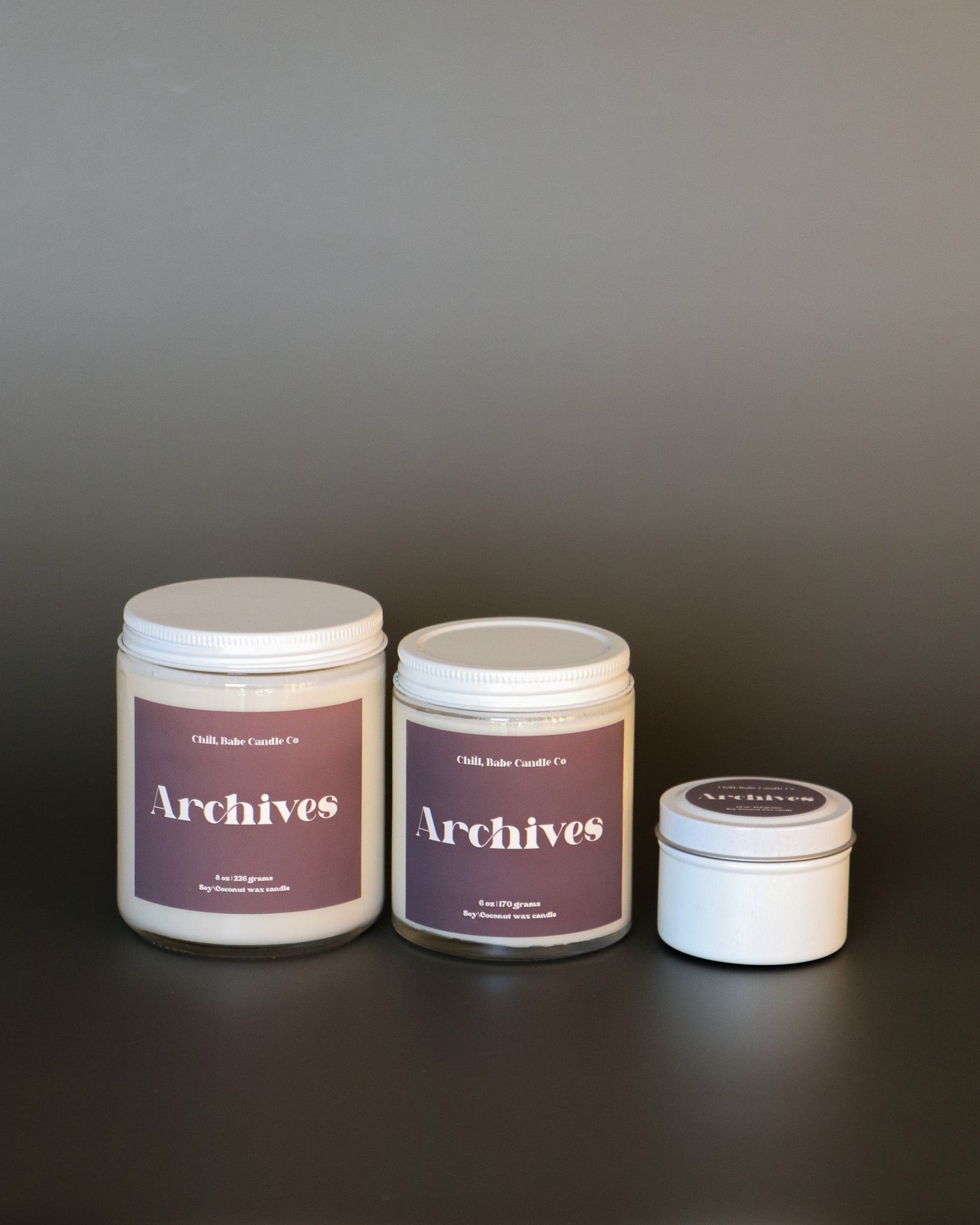 Archives Candle | Ink + Leather + sizes