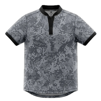Arctic Camo Blade Collar Golf Polo - Skull &amp; Bogeys Golf Co.