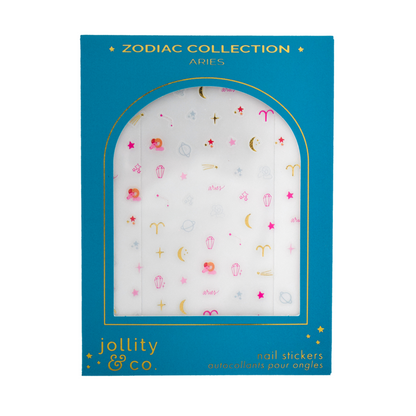 Zodiac Aries Nail Stickers, Jollity &amp; Co