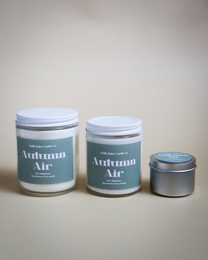 Autumn Air Candle | Oak + Citrus + Golden Amber
