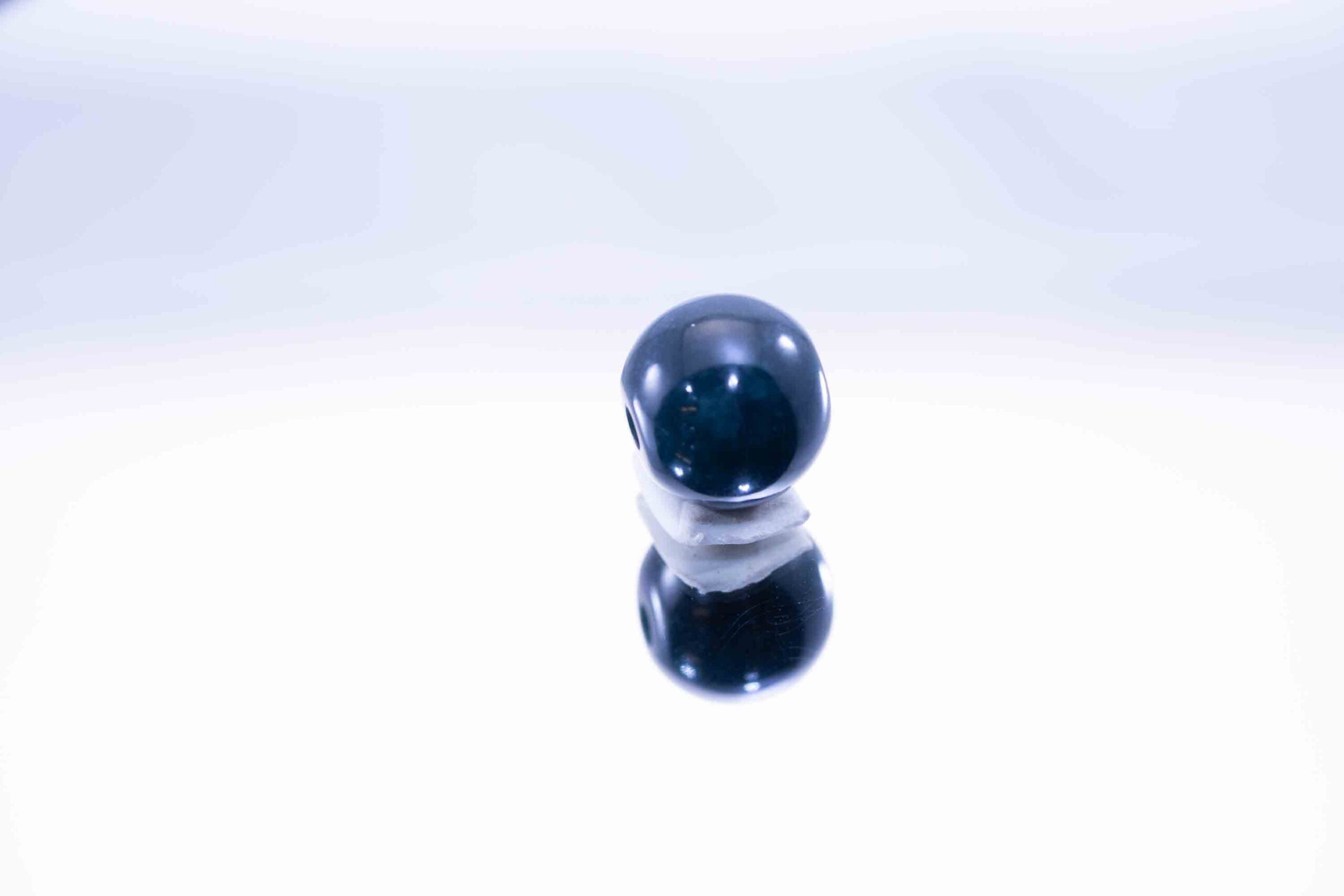 Guatemalan Imperial Green-Blue Spherical Bead