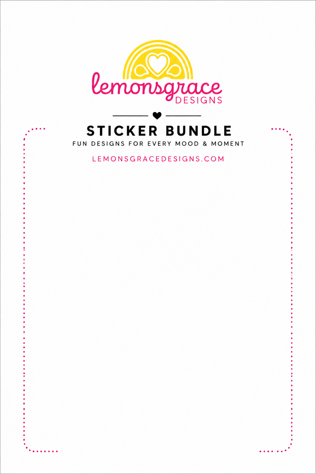 Sticker Bundle "Unhinged but Adorable"