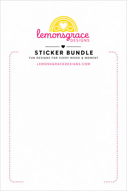 Sticker Bundle "Unhinged but Adorable"