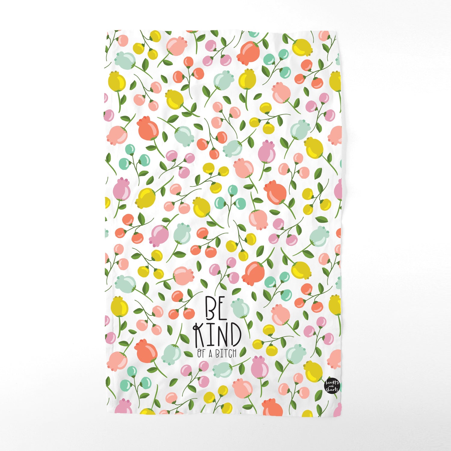 Cotton Kitchen Towels - Sustainable, Absorbent, Quick-Dry, 100% Cotton, Hand-Drawn Original