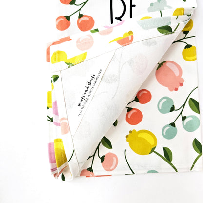 Cotton Kitchen Towels - Sustainable, Absorbent, Quick-Dry, 100% Cotton, Hand-Drawn Original