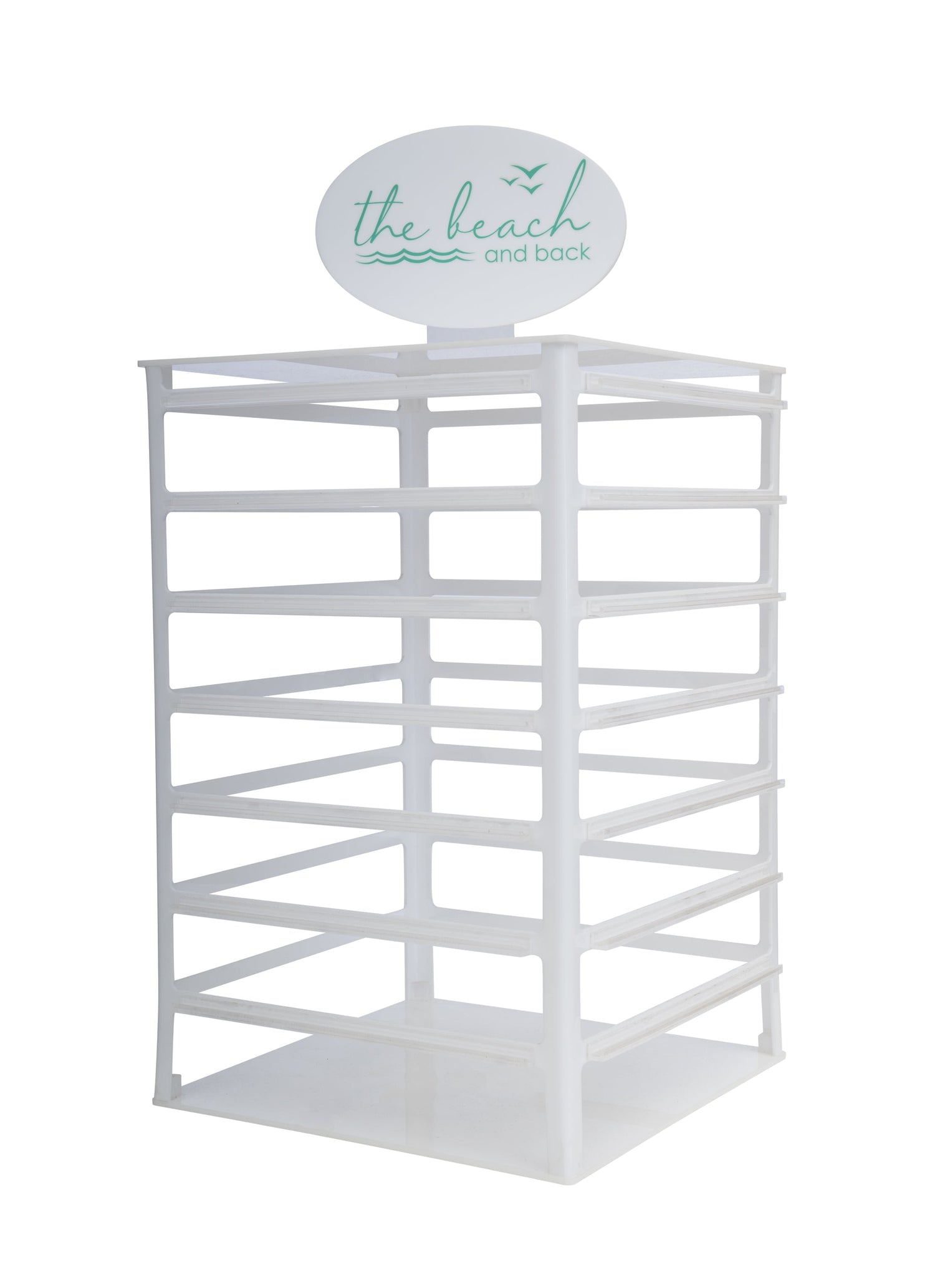 4 sided neck and earring display