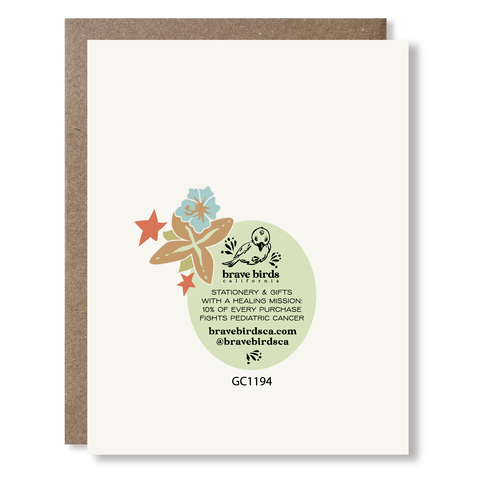 New Baby Floral Greeting Card