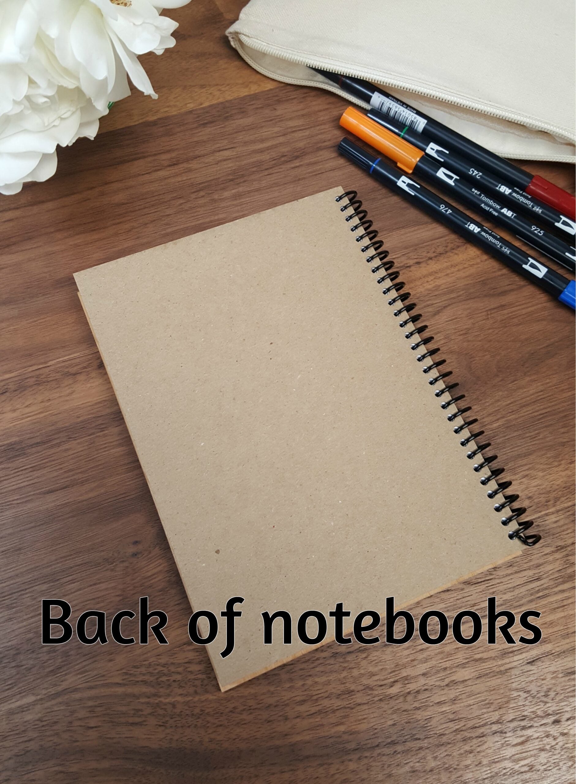 Rosie the Riveter Notebook with Lined Pages - Laser Engraved Wood