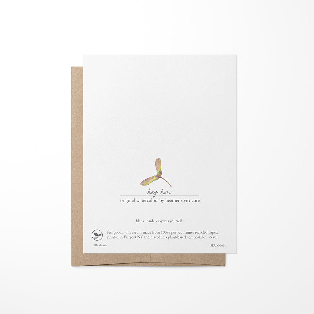 Curious Squirrel Greeting Card
