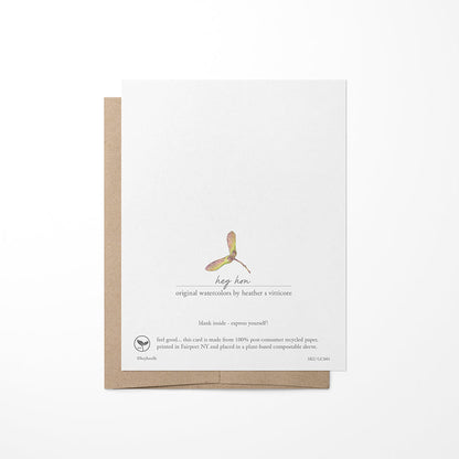Chipmunk Greeting Card