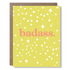 Card with &