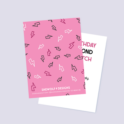 Happy Birthday Bitch! Card
