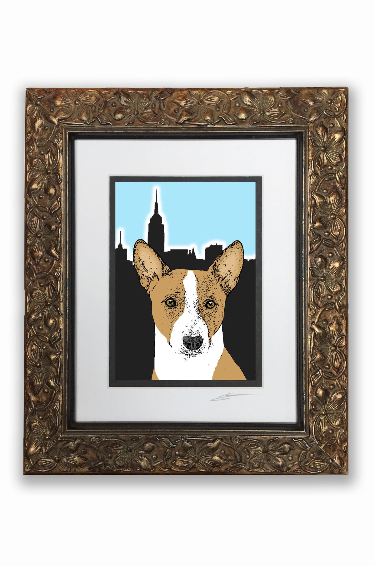 Basenji Pupart Portrait