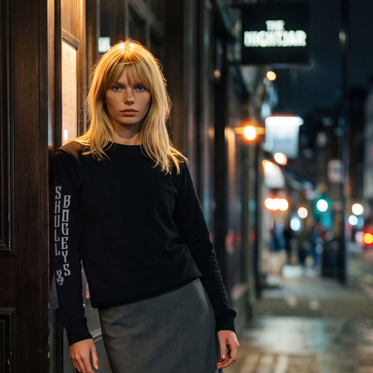 Bastion Drop-Shoulder Crewneck Sweater