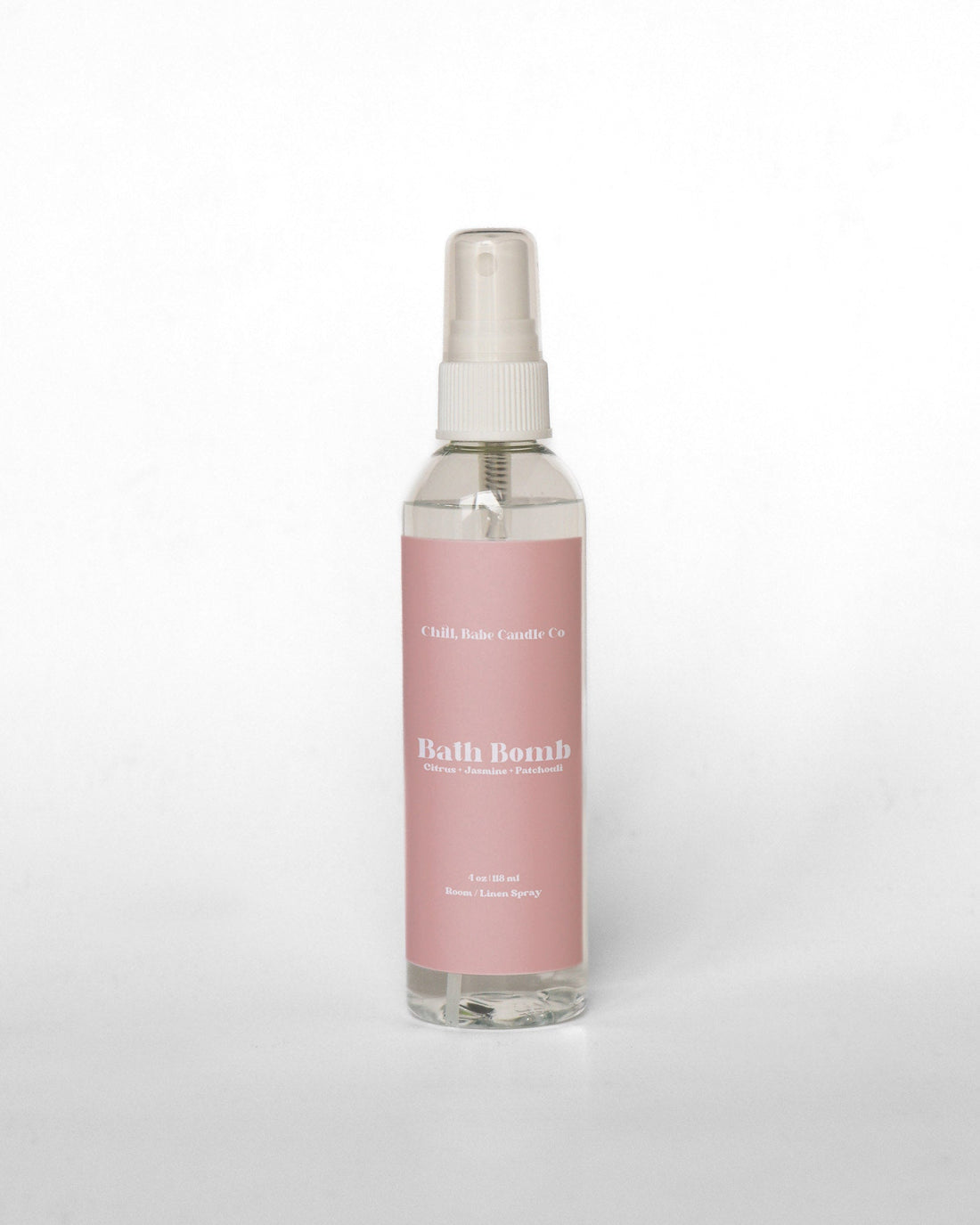 Bath Bomb Room &amp; Linen Spray | Citrus + Jasmine + Patchouli