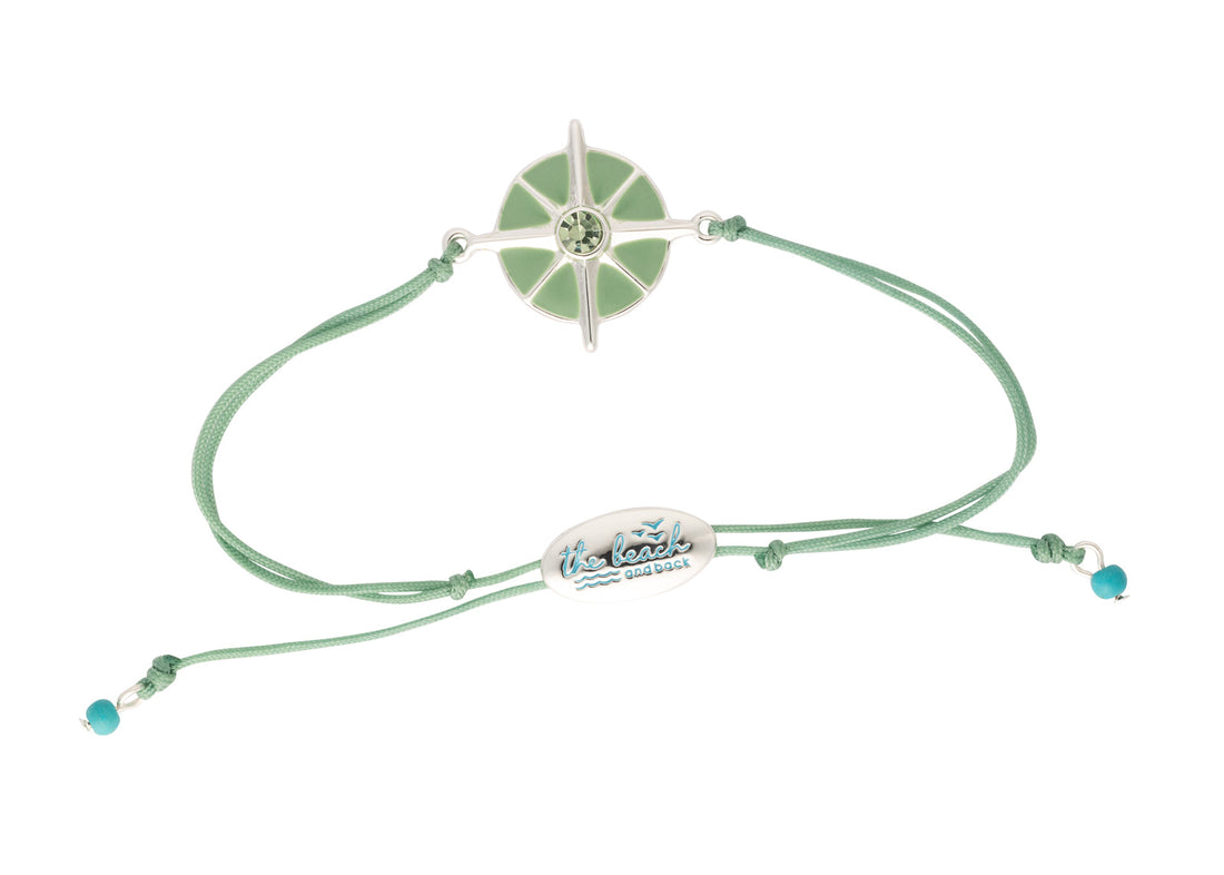 point judith compass rose slider green