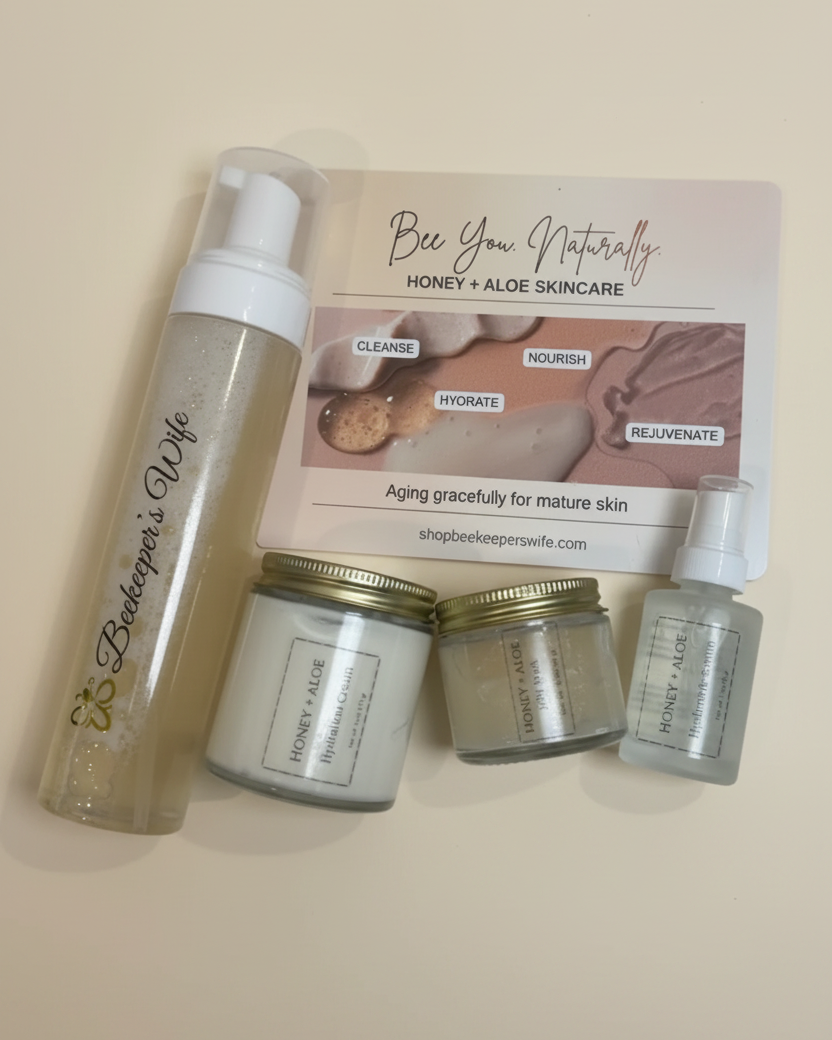 Bee You. Honey + Aloe Exfoliating Alpha Hydroxy Jelly Mask