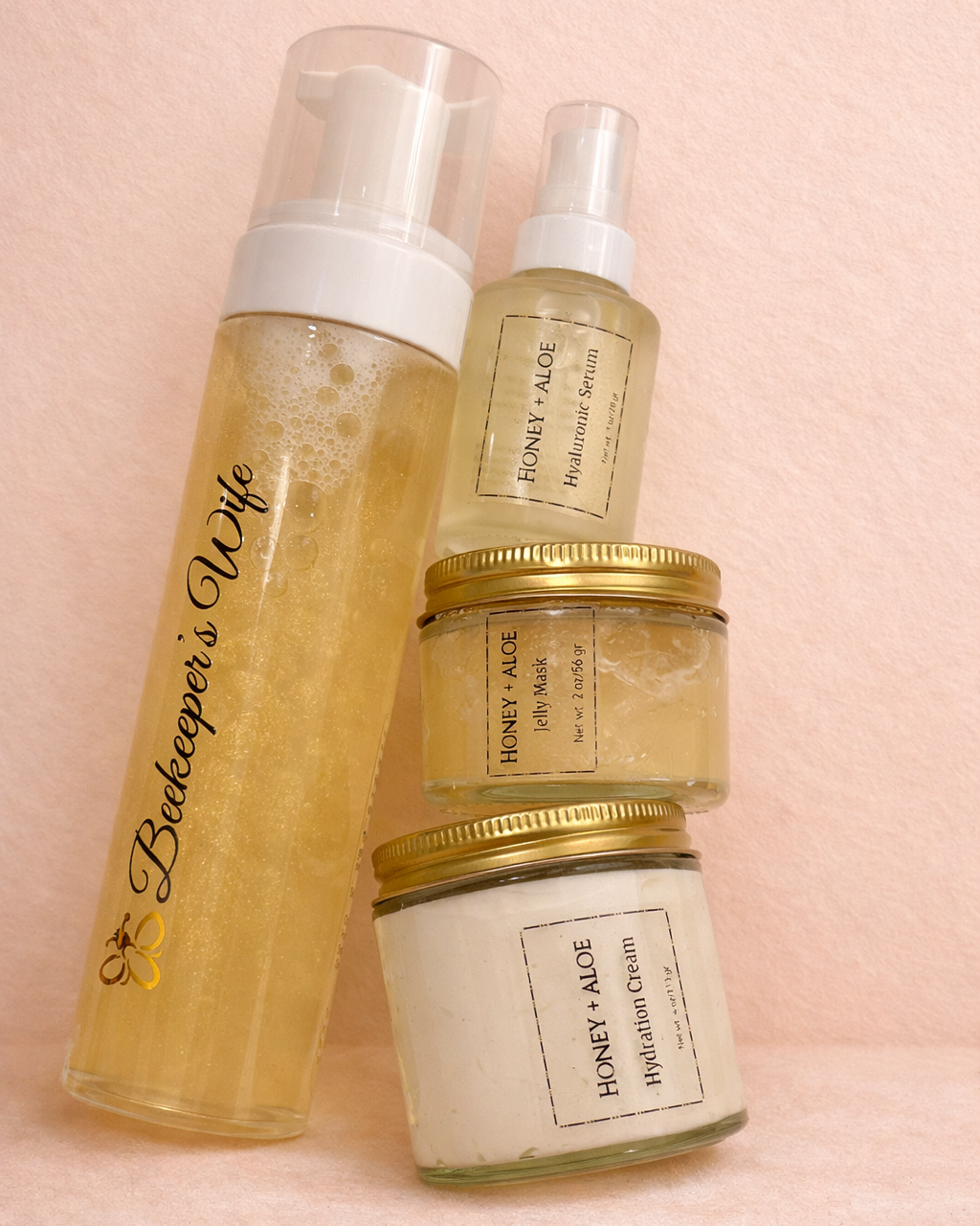 Bee You. Honey + Aloe Exfoliating Alpha Hydroxy Jelly Mask