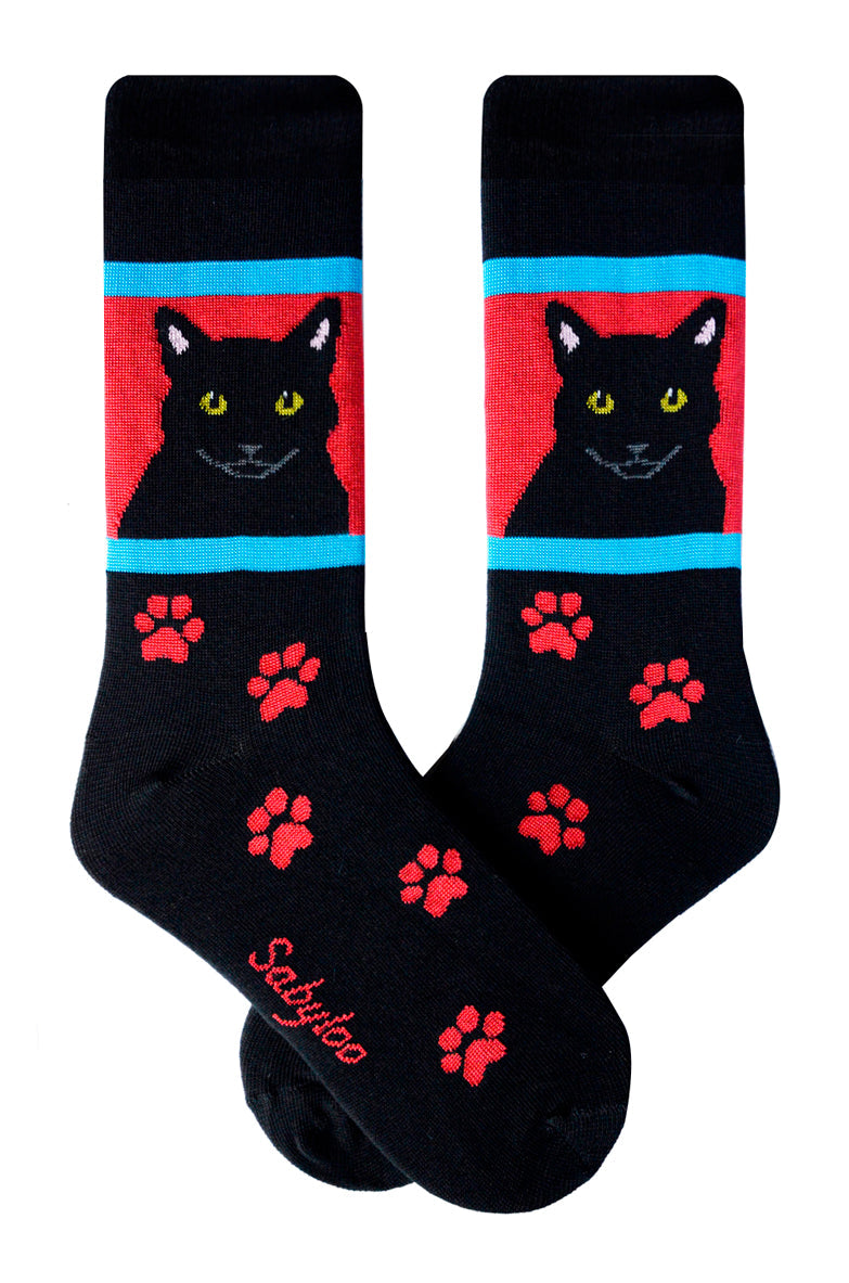 Black Cat Socks