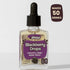 Bottle of allways Blackberry Drops with a dropper on a white background