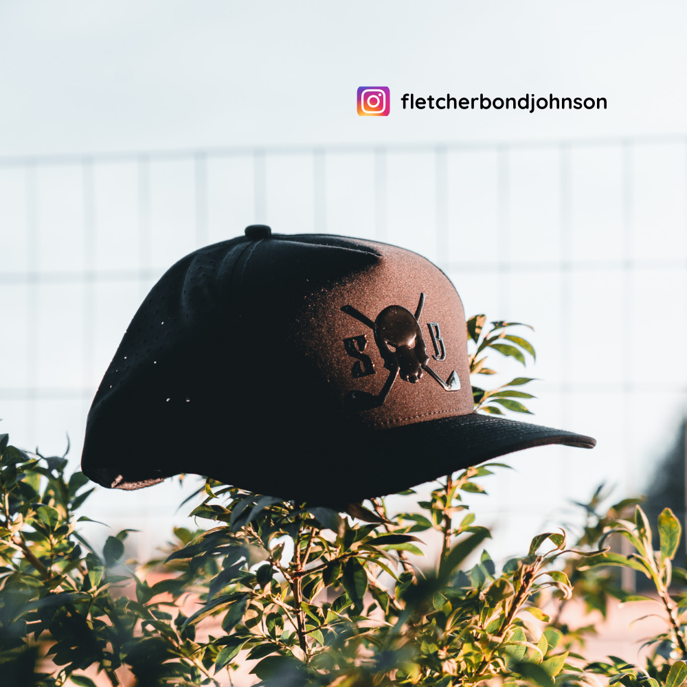 Blackout Golf Rope Hat - Skull &amp; Bogeys Golf Co.